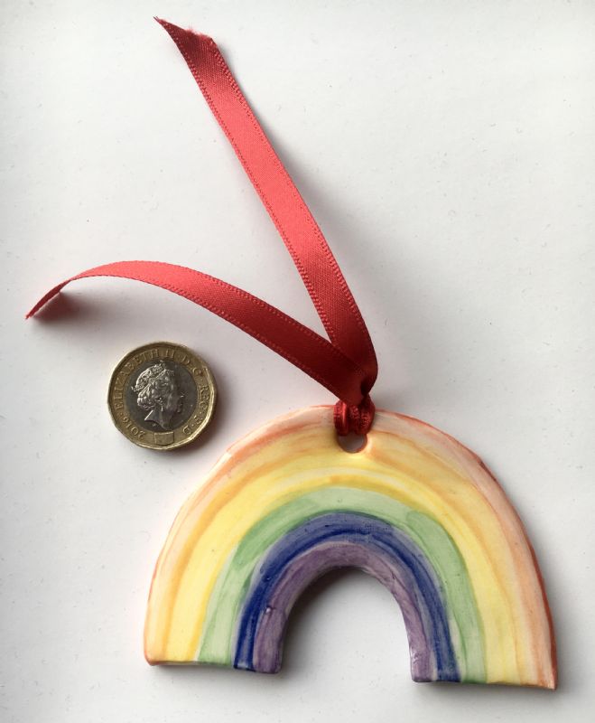 ceramic rainbows Meg Ashley